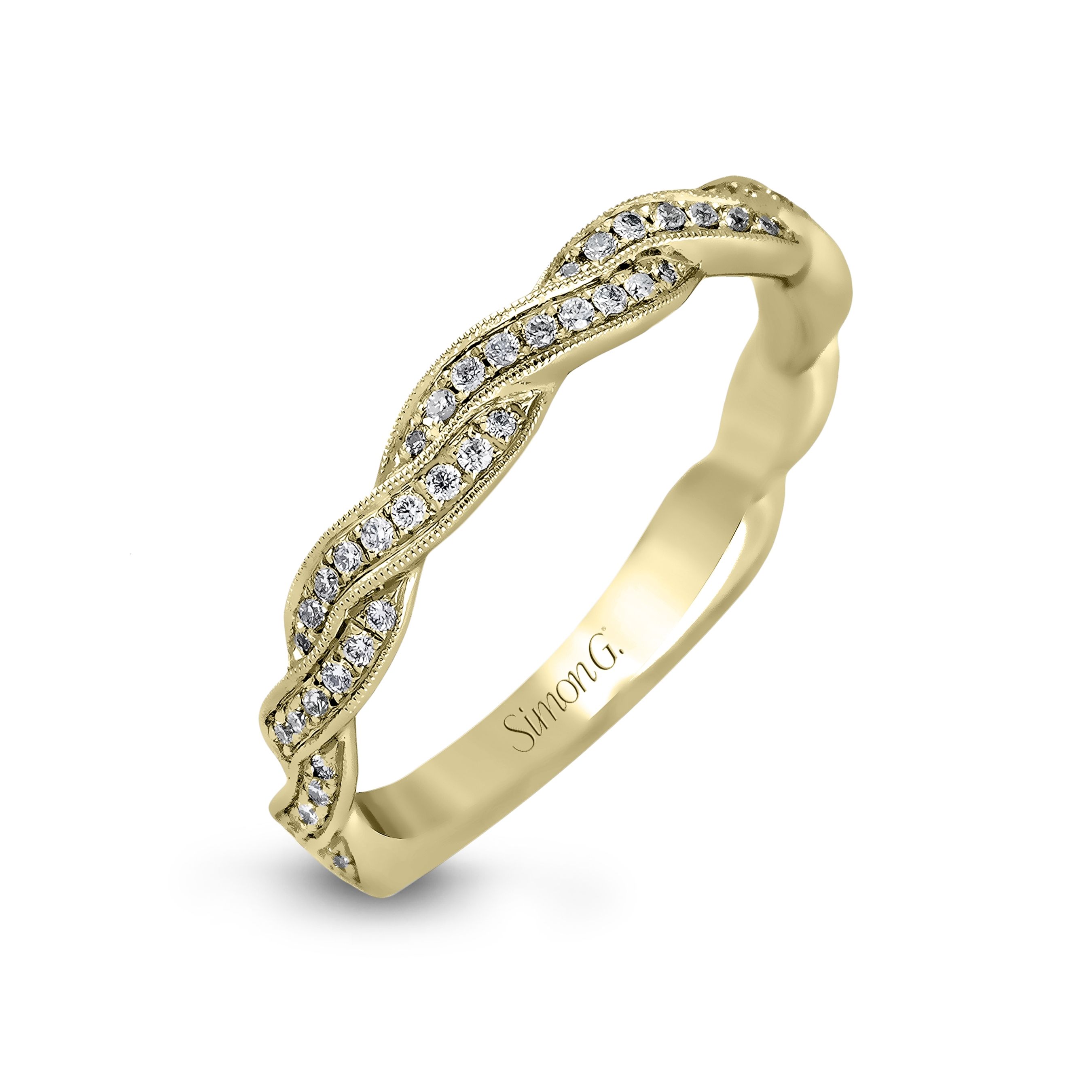 simon-g-mr1498-b-yellow-gold-infinity-band-wedding-ring-for-women-angle