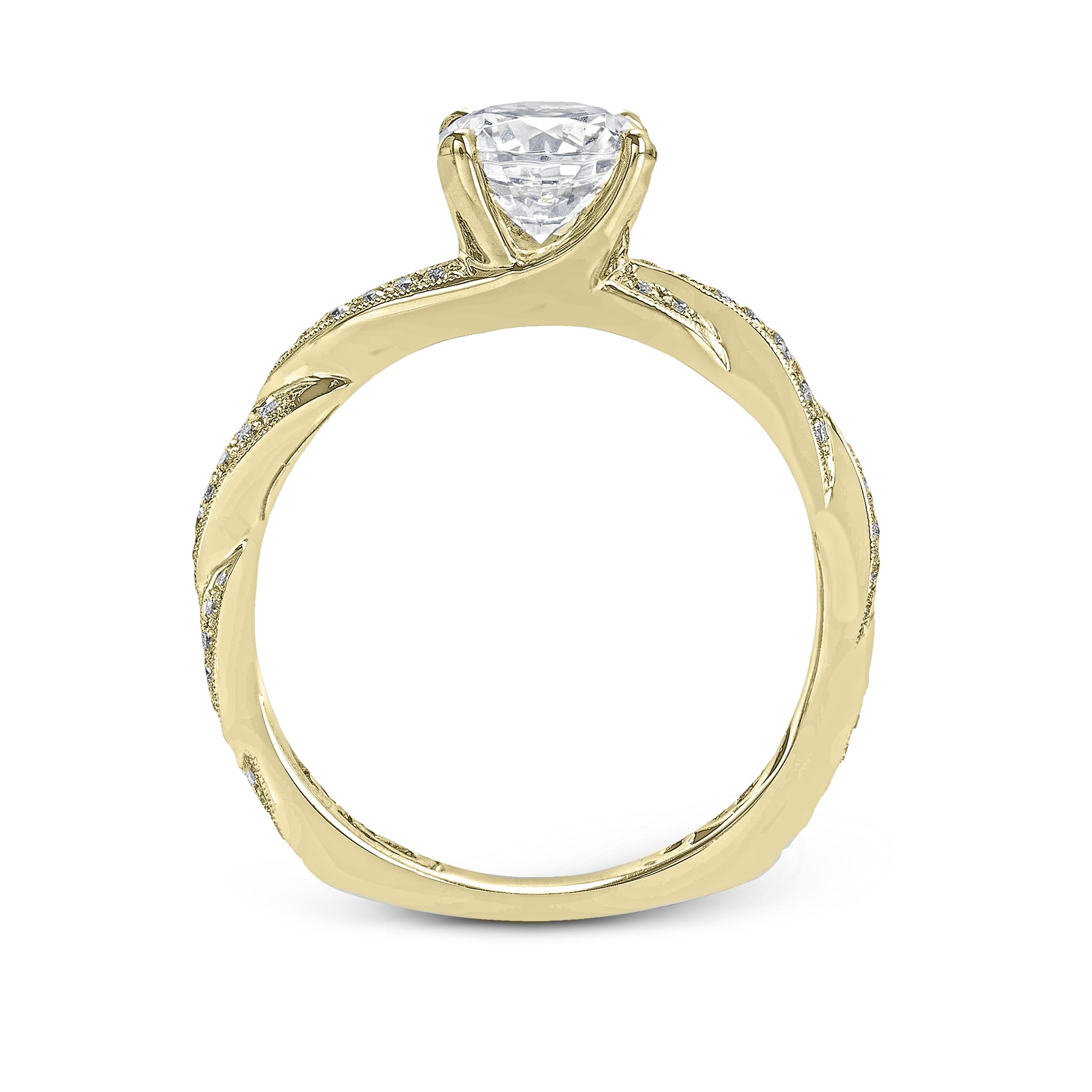 simon-g-mr1498-yellow-gold-round-cut-engagement-ring-side