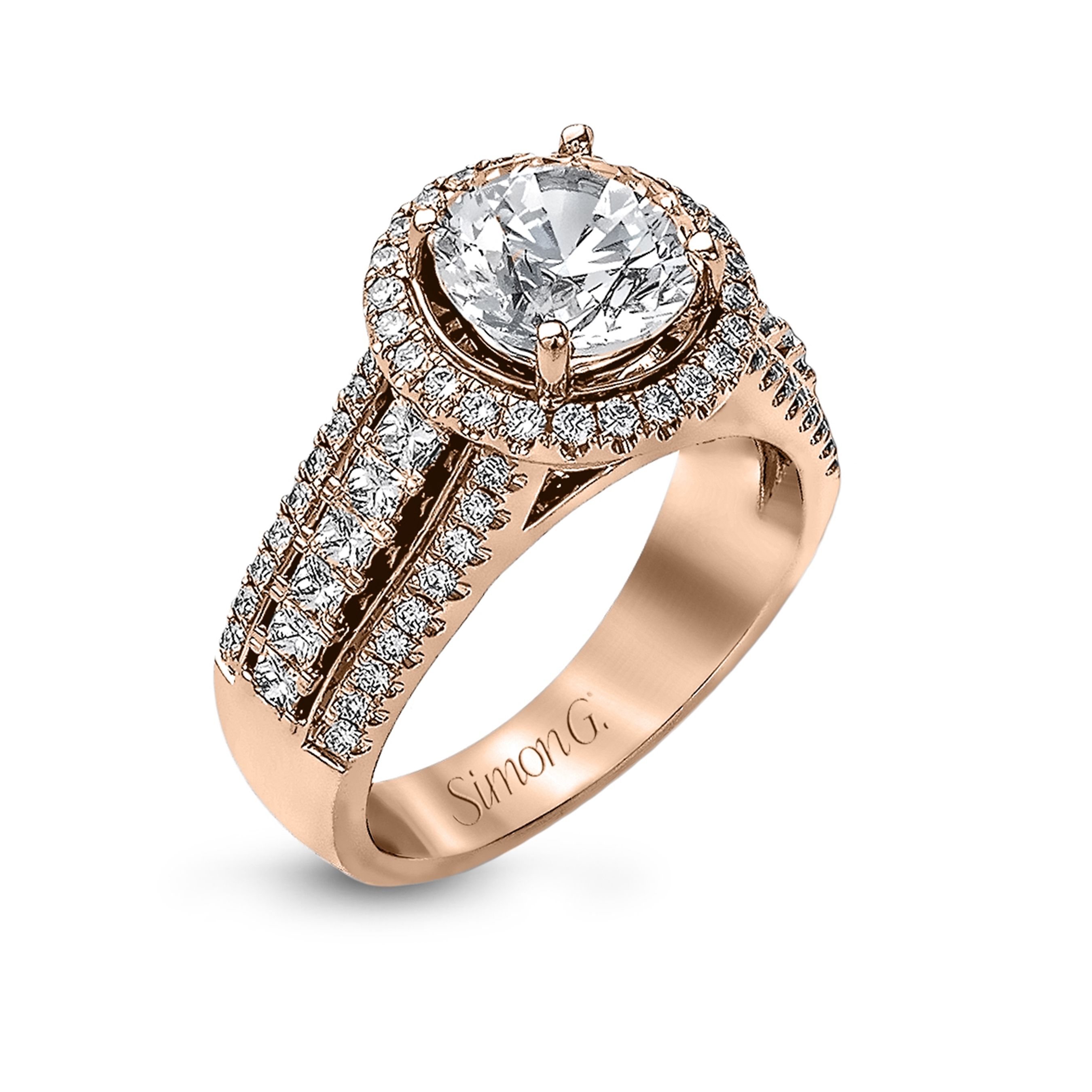 simon-g-mr1502-rose-gold-three-row-halo-engagement-ring