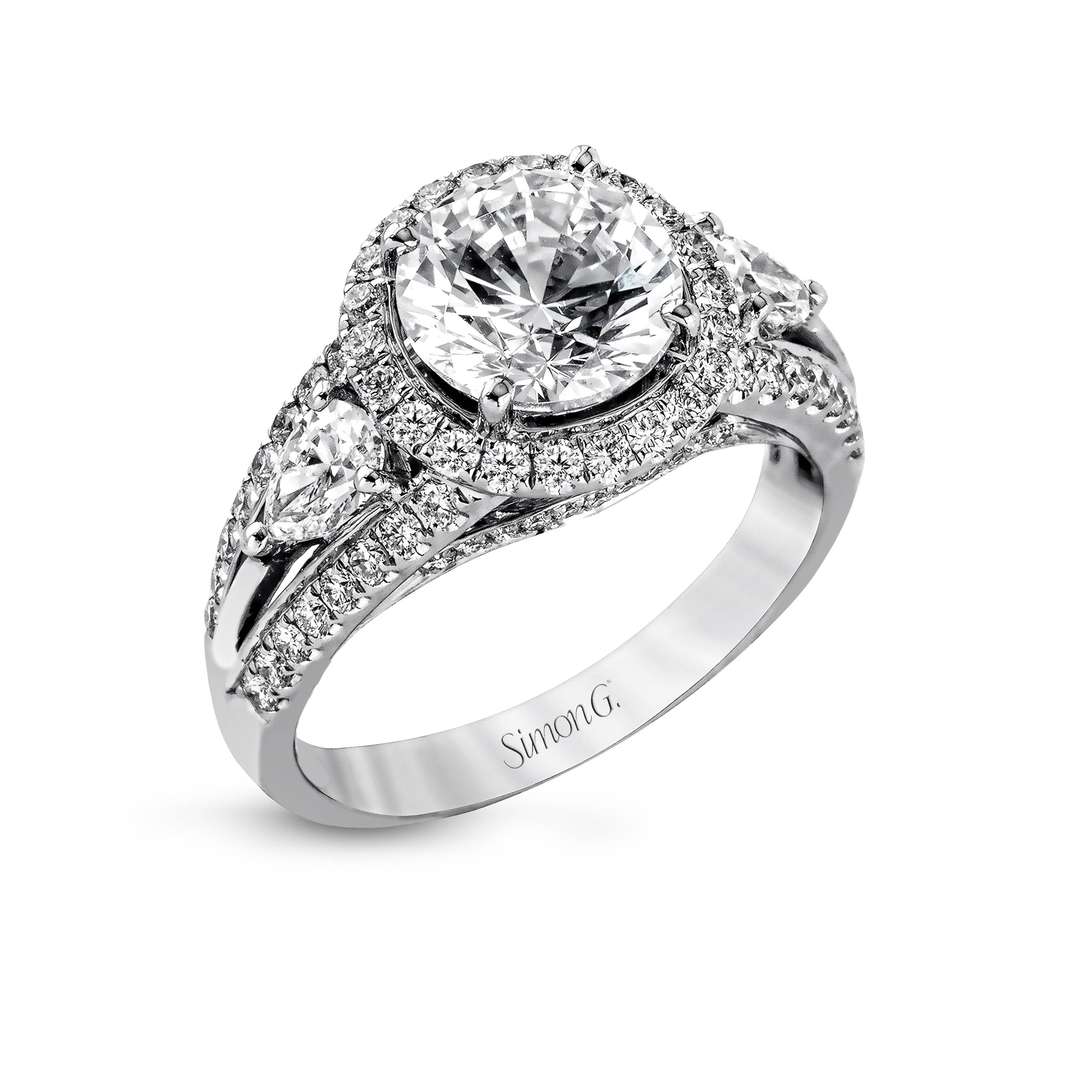 simon-g-mr1503-platinum-three-stone-halo-engagement-ring