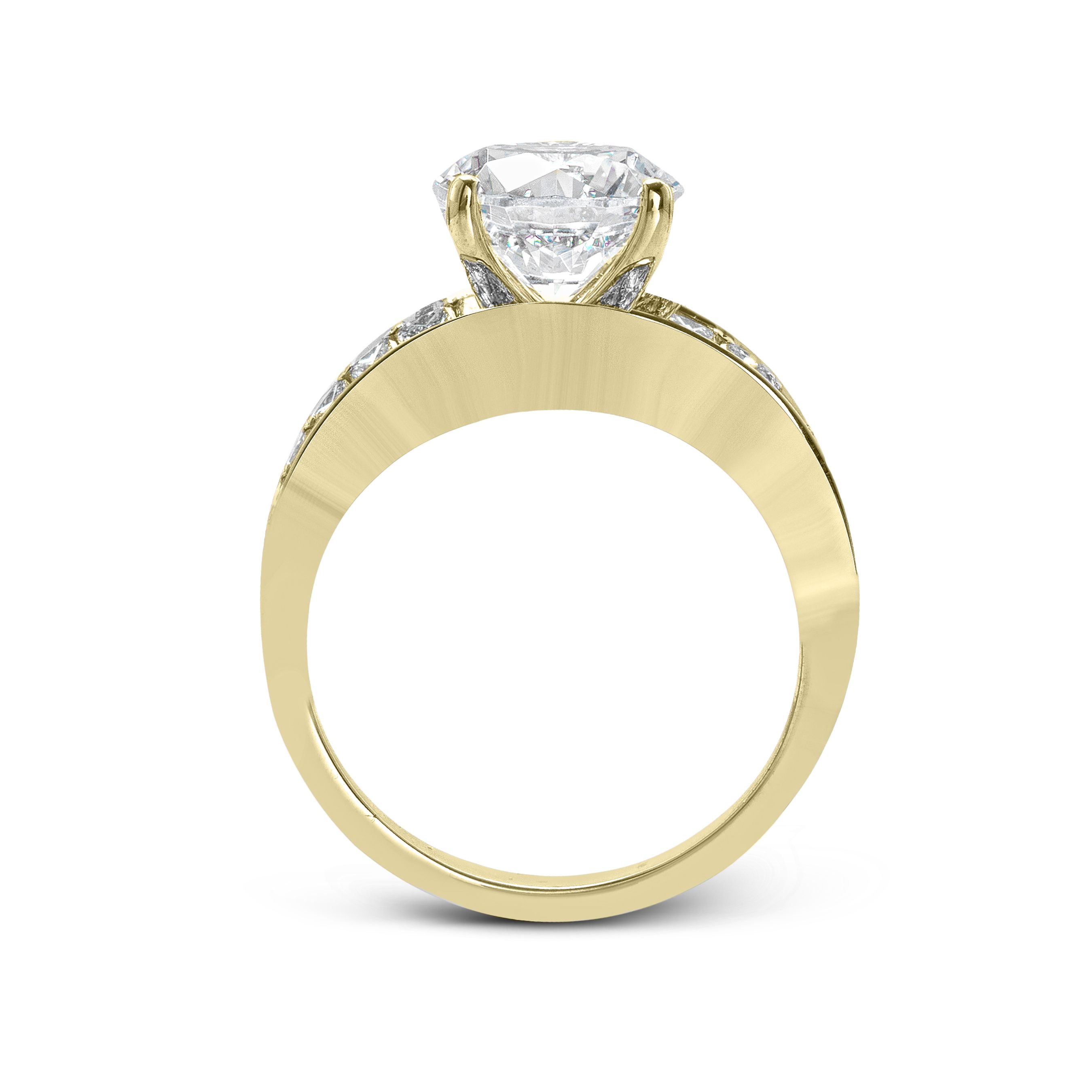 simon-g-mr1922-yellow-gold-round-cut-engagement-ring-side
