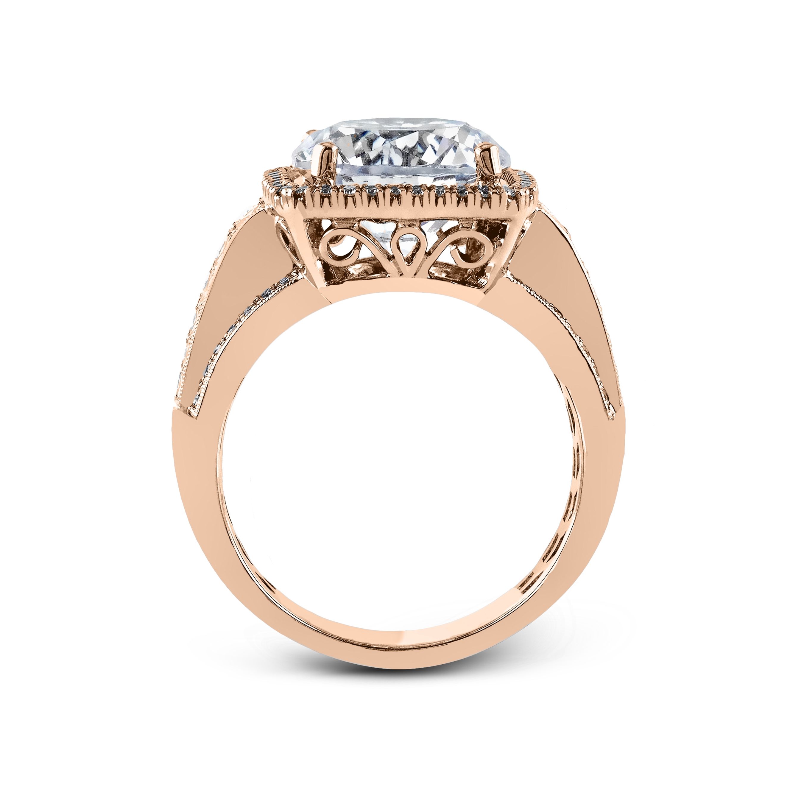 simon-g-mr2097-rose-gold-round-cut-engagement-ring-side