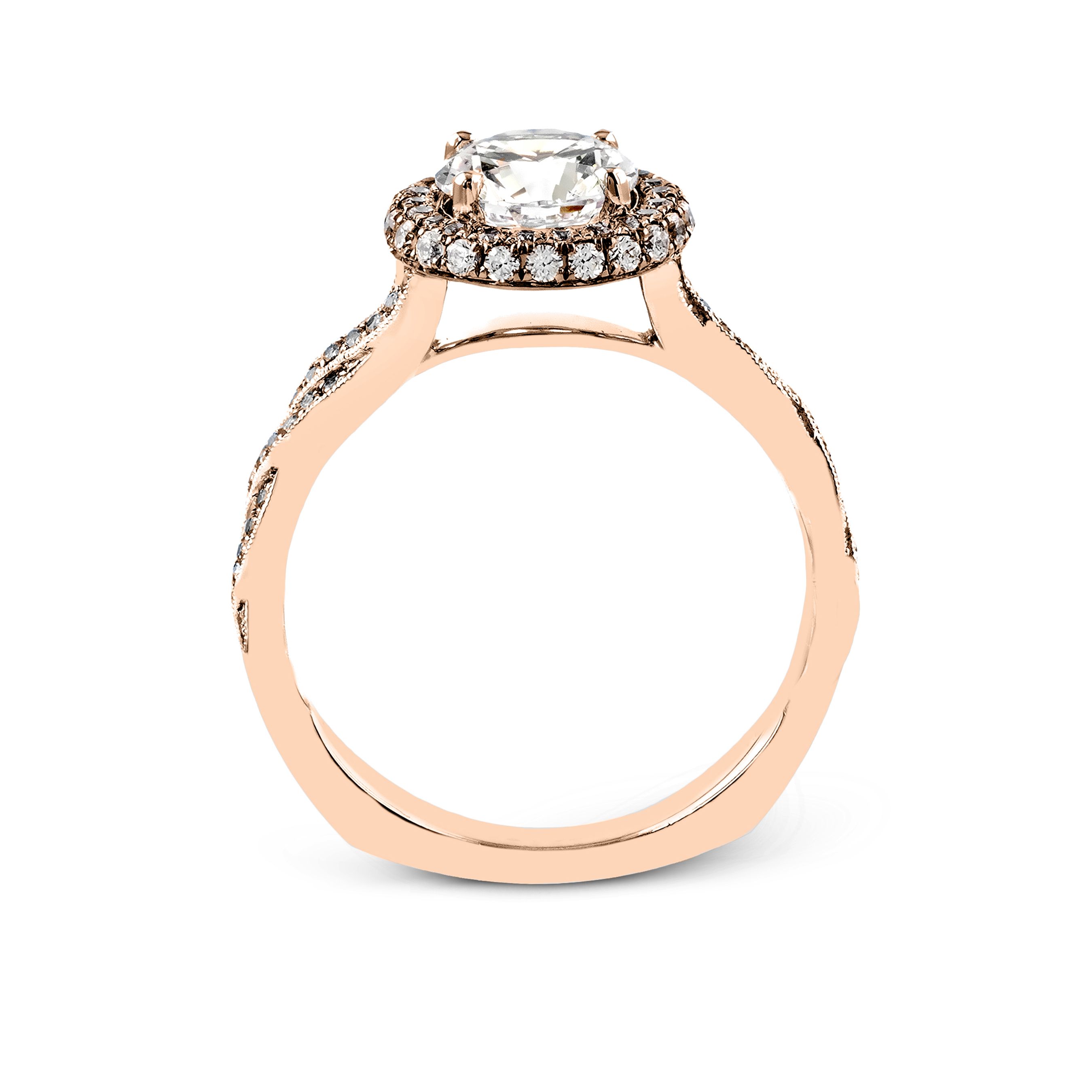 simon-g-mr2133-rose-gold-round-cut-engagement-ring-side