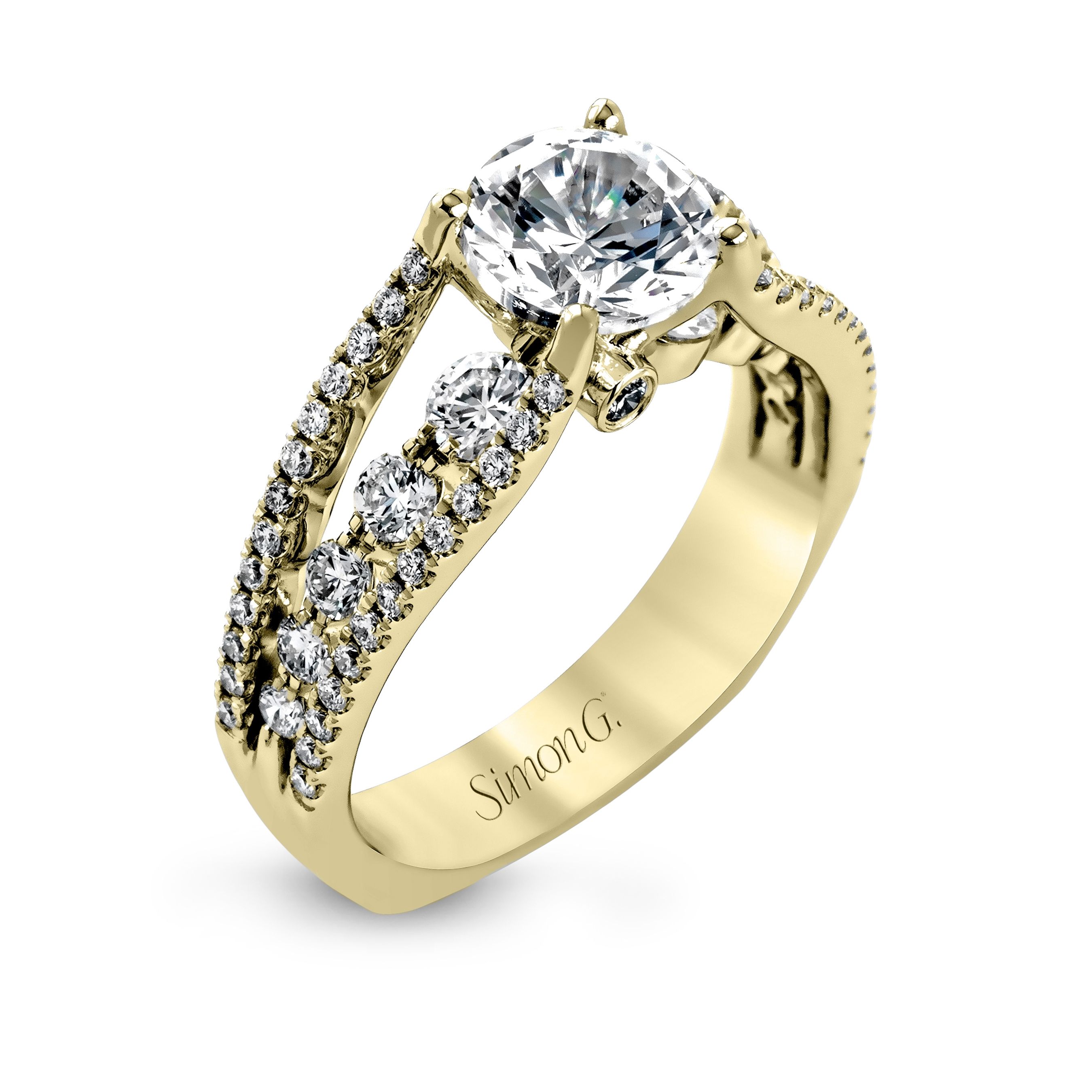 simon-g-mr2248-yellow-gold-modern-split-shank-engagement-ring