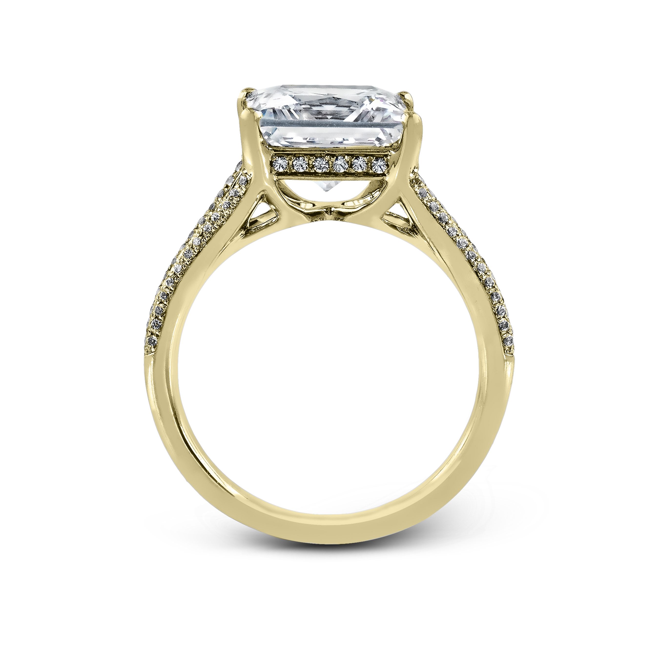 simon-g-mr2257-yellow-gold-princess-cut-engagement-ring-side