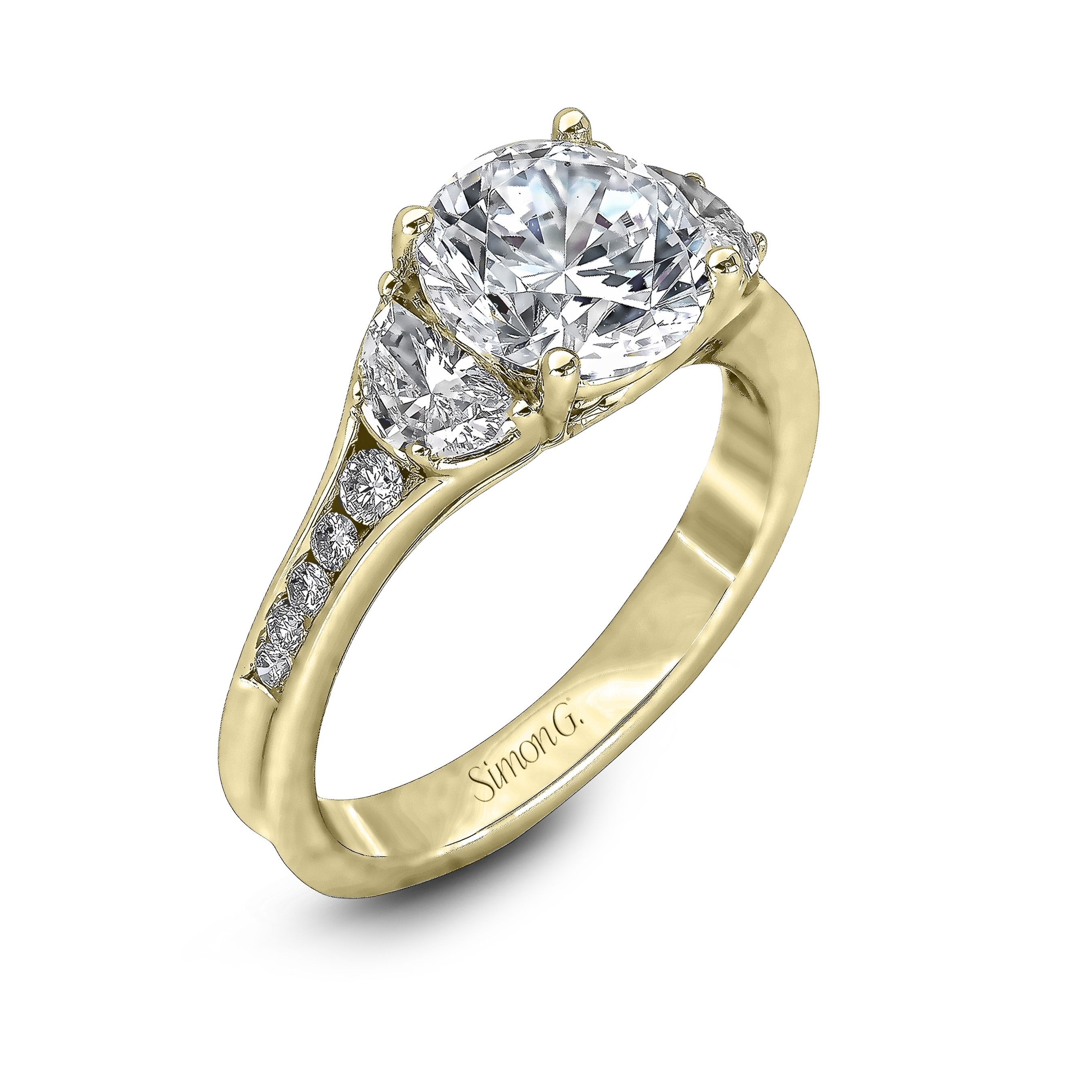 simon-g-mr2310-yellow-gold-three-stone-engagement-ring