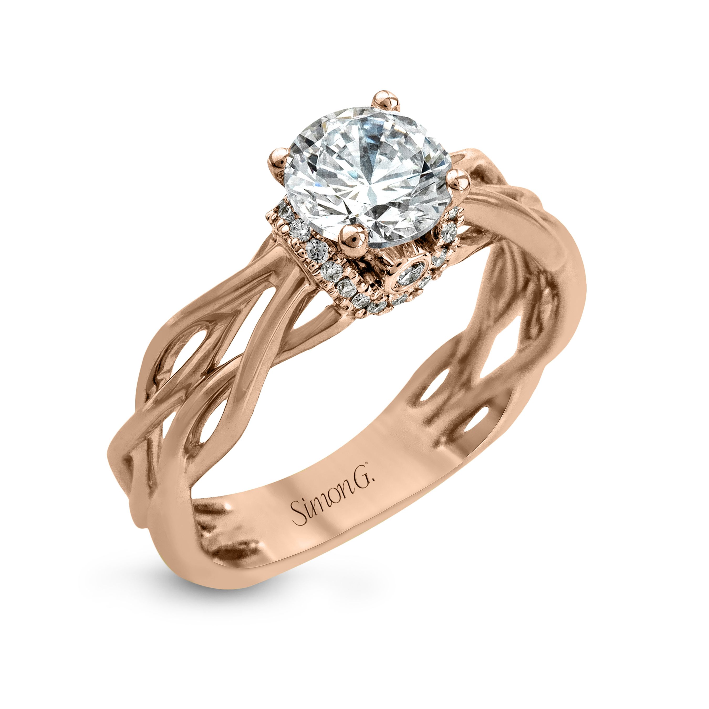 simon-g-mr2511-rose-gold-free-form-twist-engagement-ring