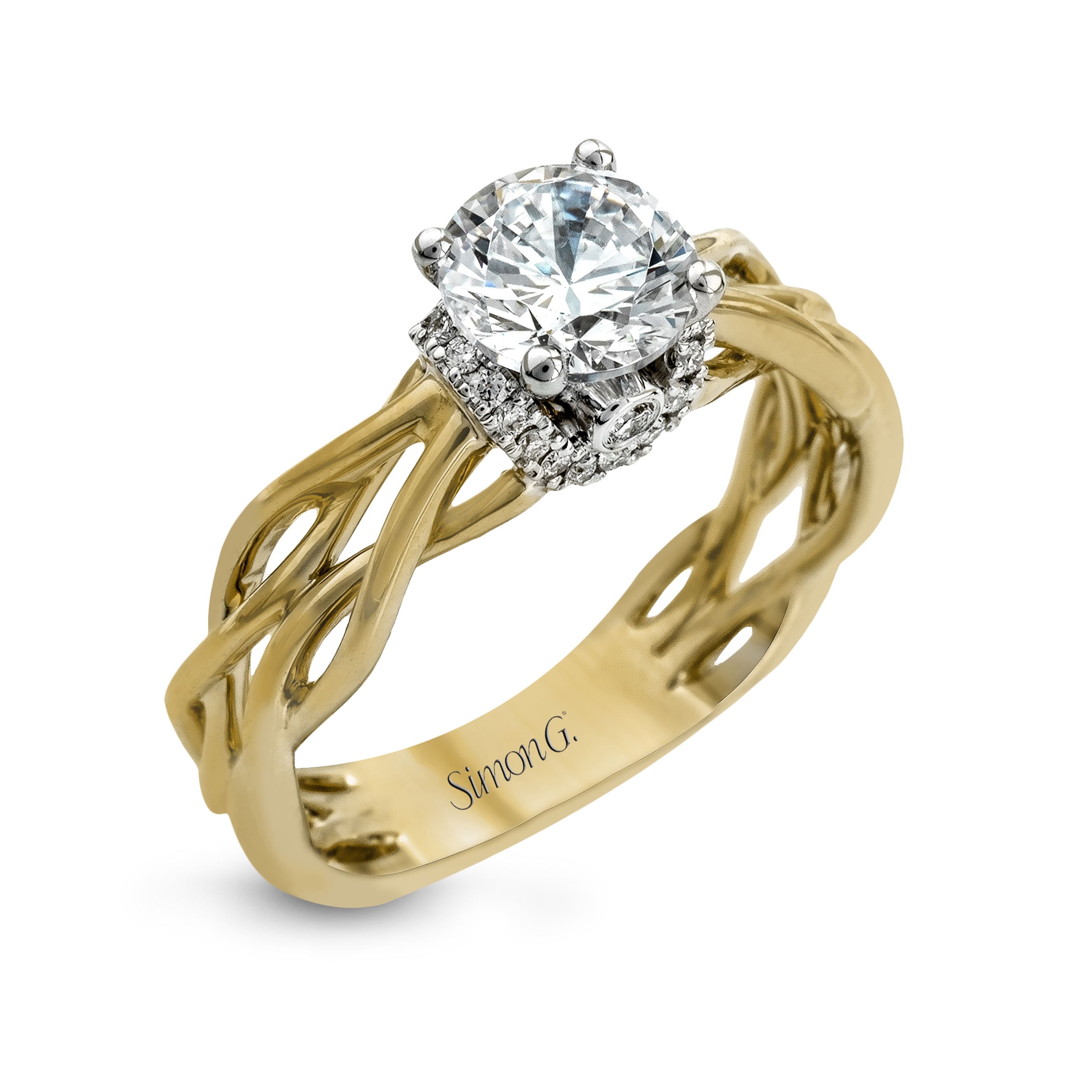 simon-g-mr2511-yellow-gold-and-platinum-unusual-twist-engagement-ring