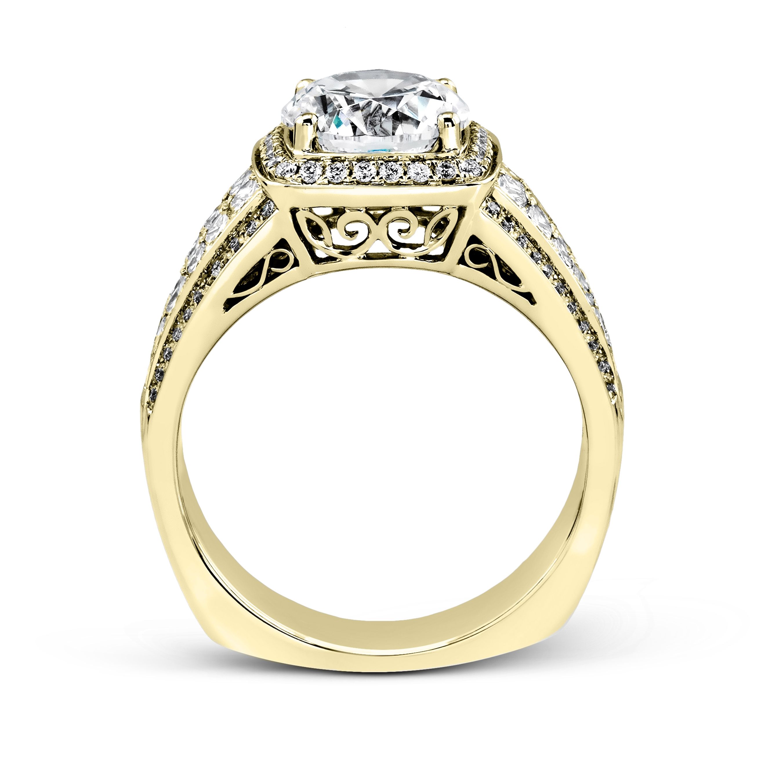 simon-g-mr2515-yellow-gold-round-cut-engagement-ring-side