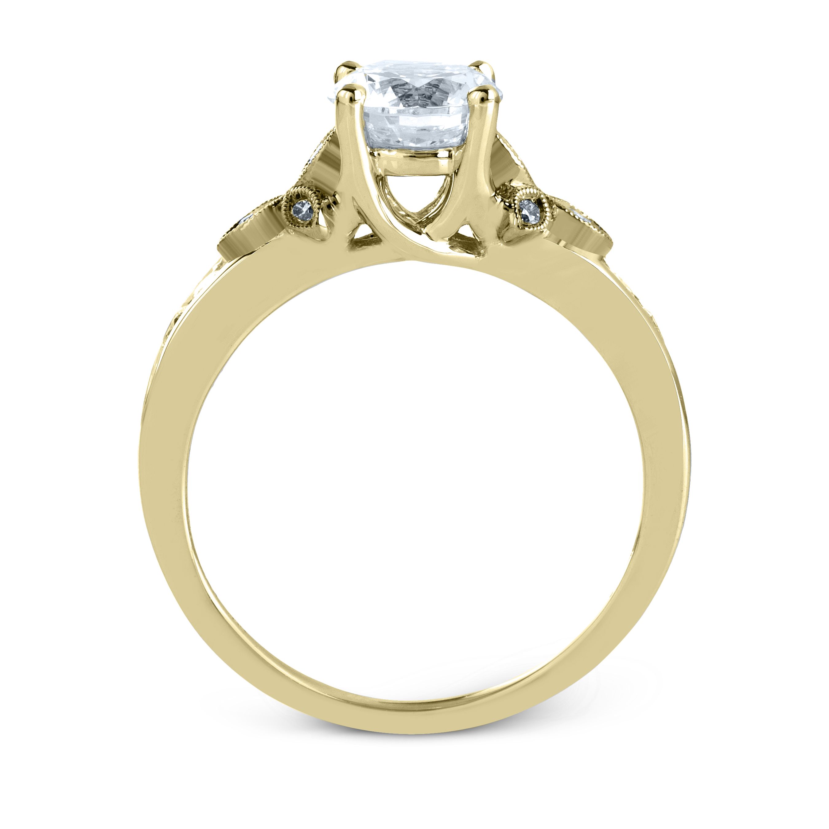 simon-g-mr2646-yellow-gold-round-cut-engagement-ring-side