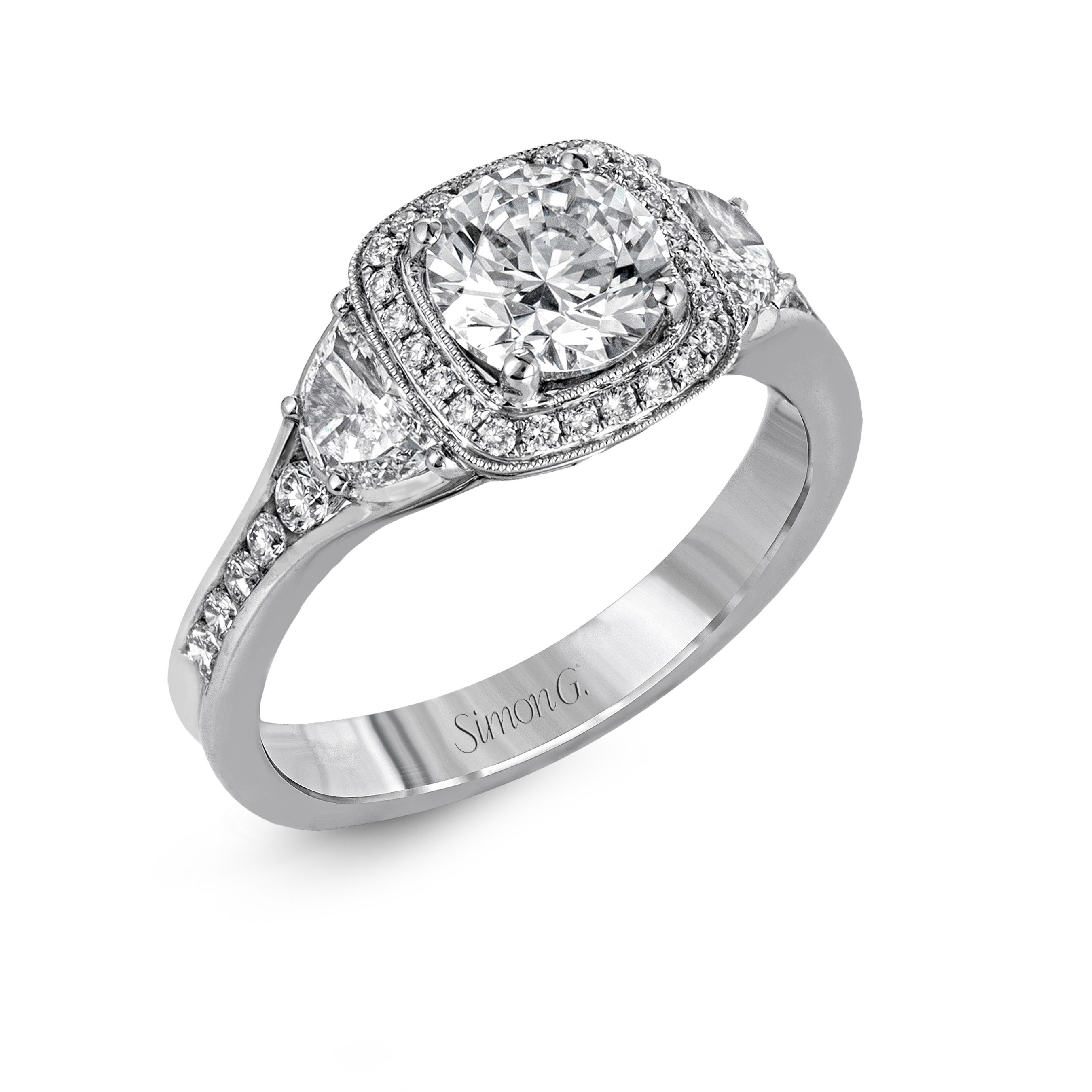 simon-g-mr2648-platinum-vintage-cushion-halo-engagement-ring