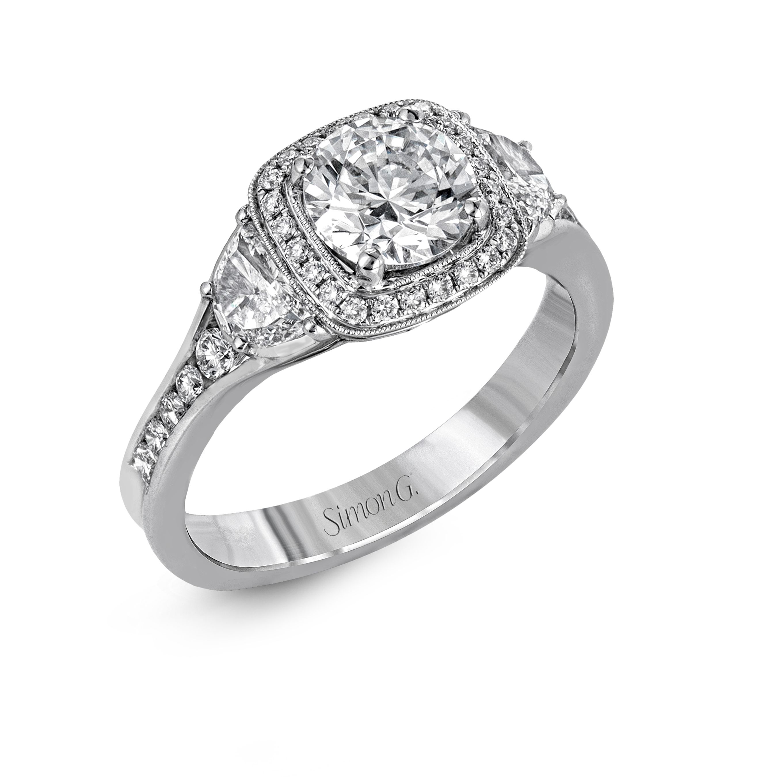 simon-g-mr2648-white-gold-3-stone-halo-engagement-ring