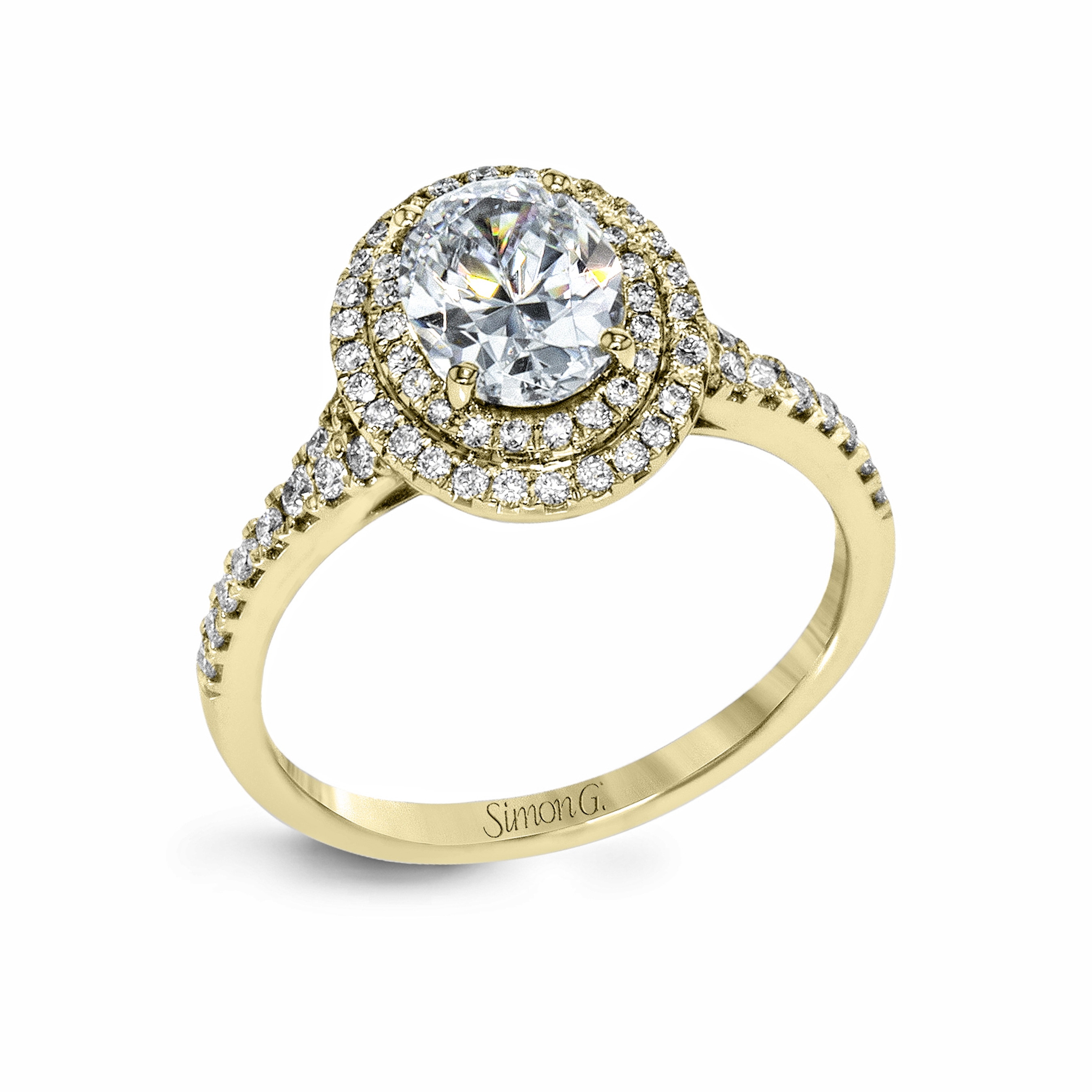 simon-g-mr2884-yellow-gold-unusual-oval-halo-engagement-ring