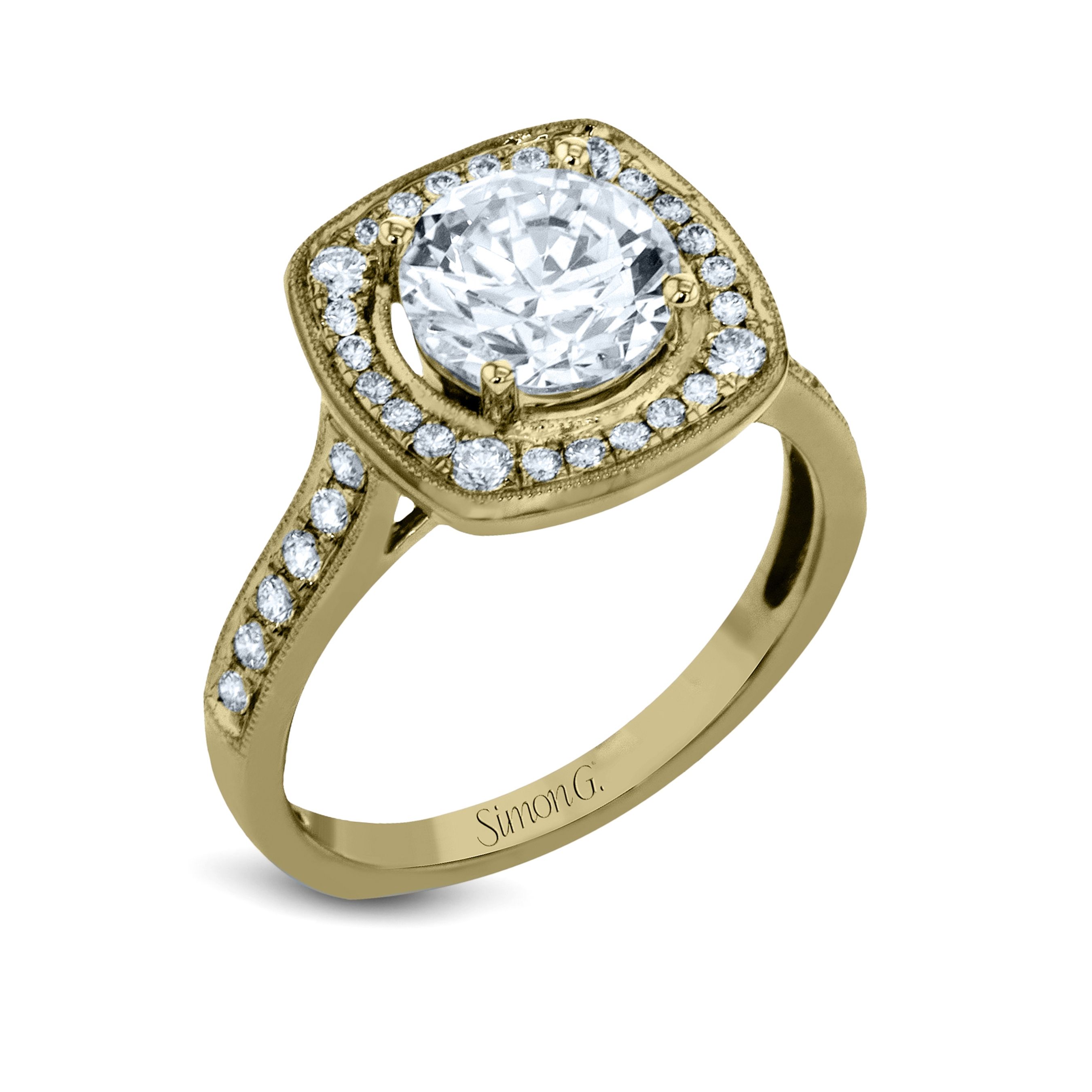 simon-g-nr514-a-yellow-gold-simple-cushion-halo-engagement-ring