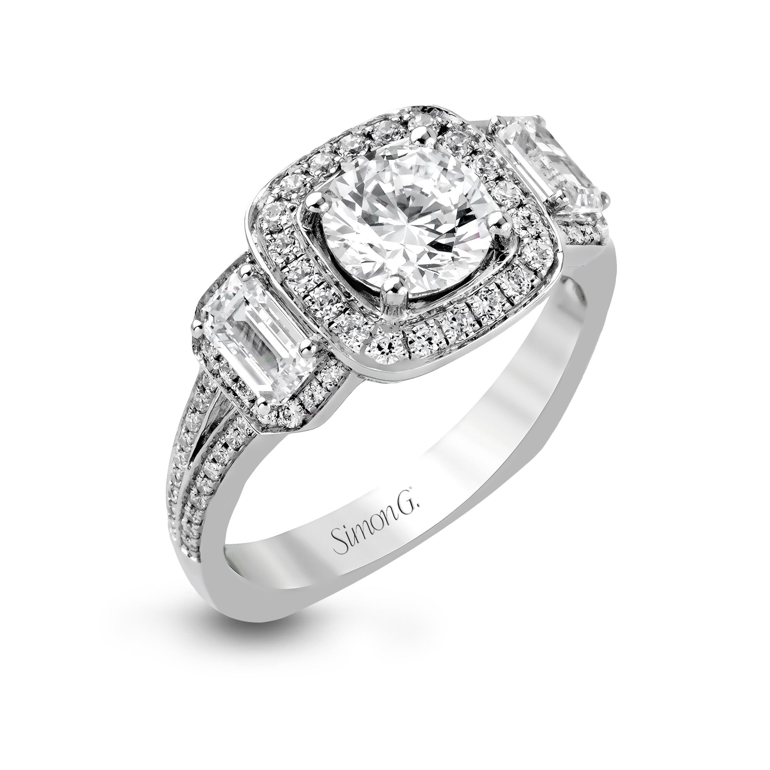 simon-g-tr446-platinum-three-stone-halo-engagement-ring