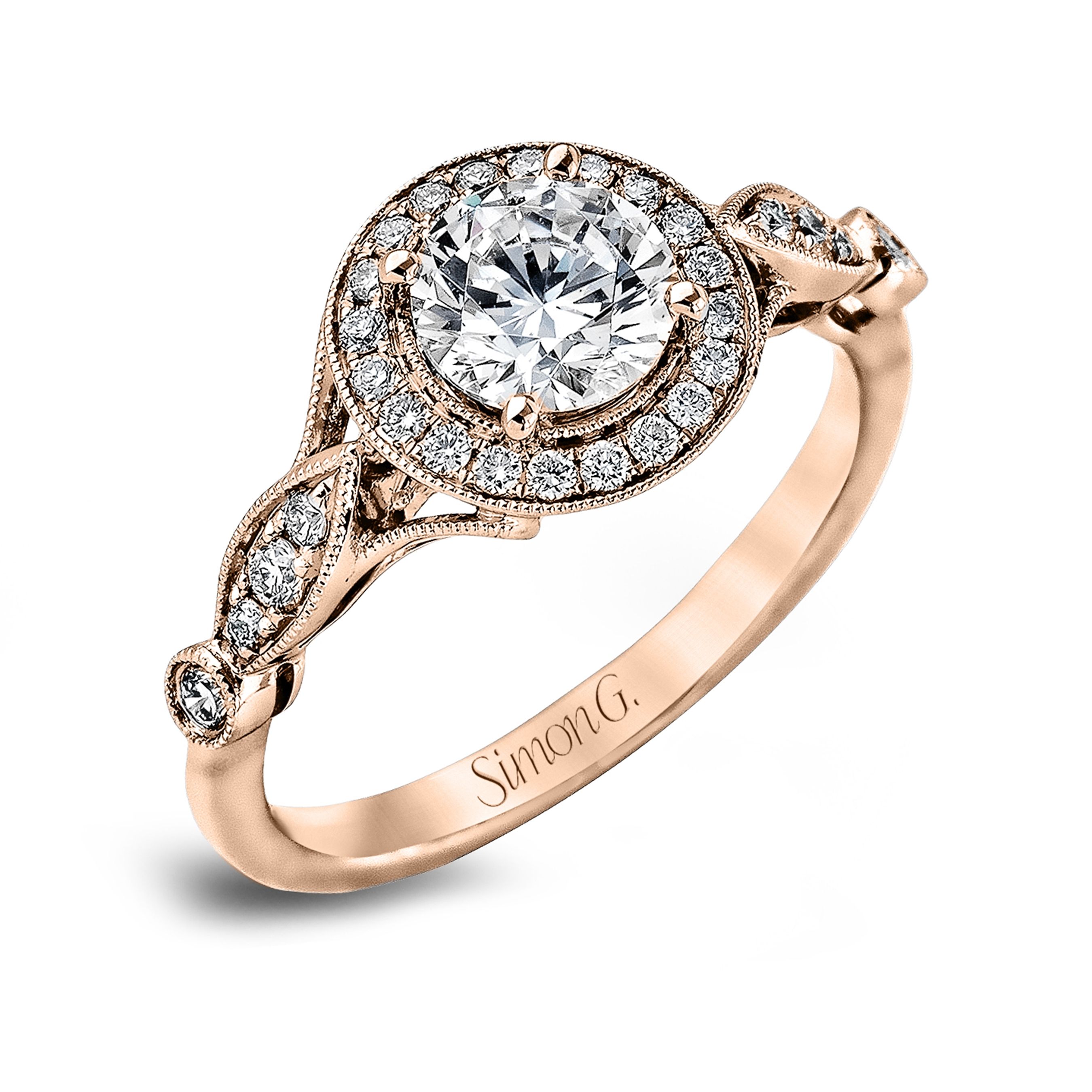 simon-g-tr523-rose-gold-vintage-halo-engagement-ring