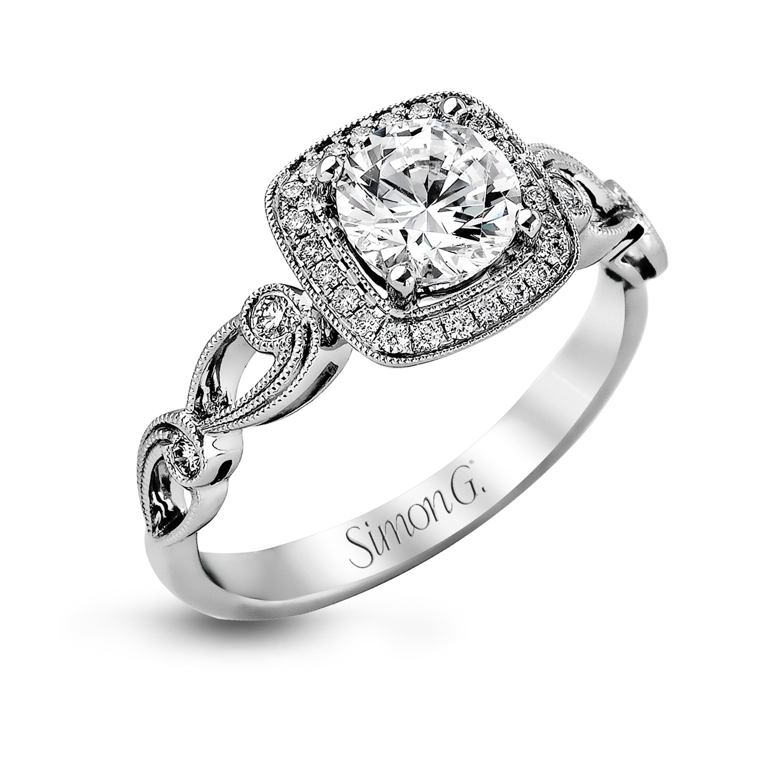 simon-g-tr526-platinum-cushion-shaped-halo-engagement-ring