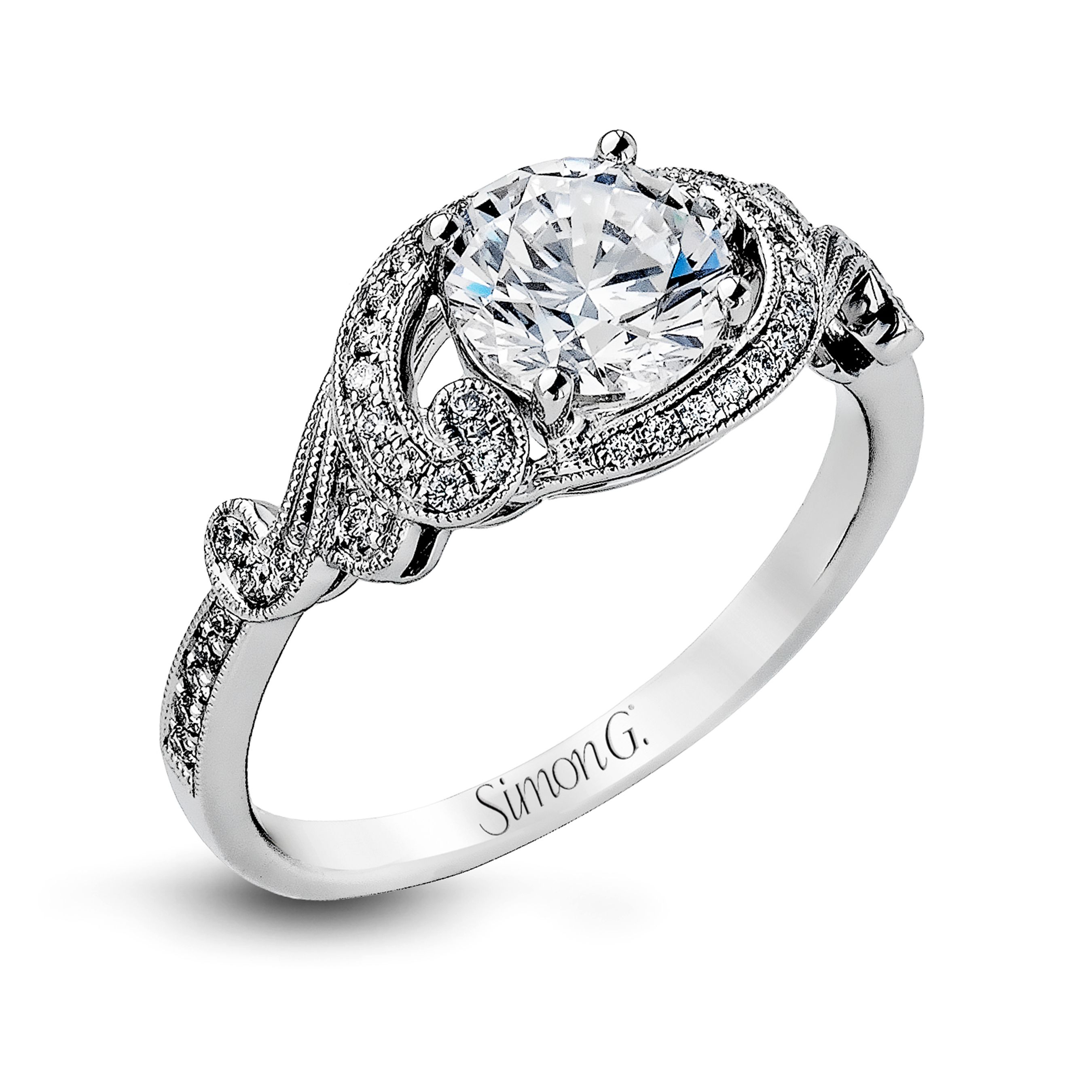 simon-g-tr529-platinum-vintage-free-form-engagement-ring