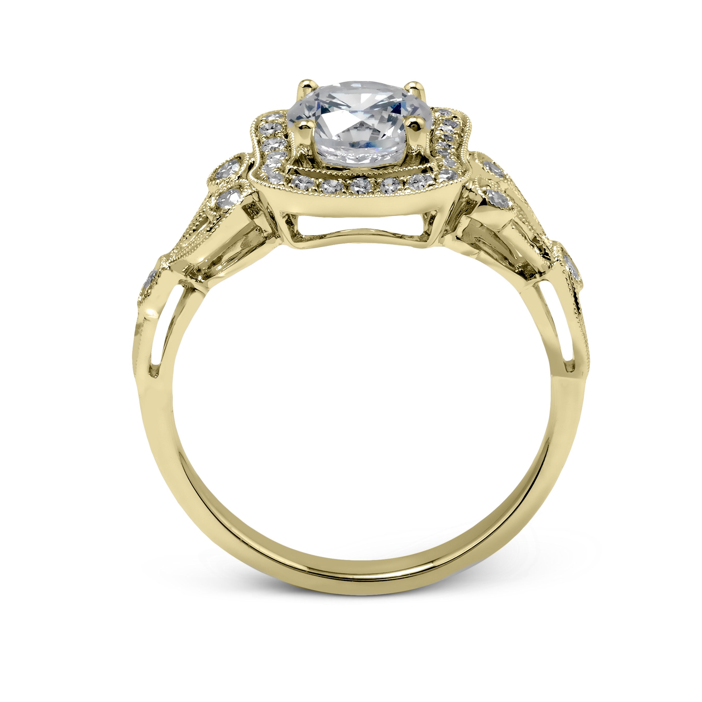 simon-g-tr549-yellow-gold-round-cut-engagement-ring-side