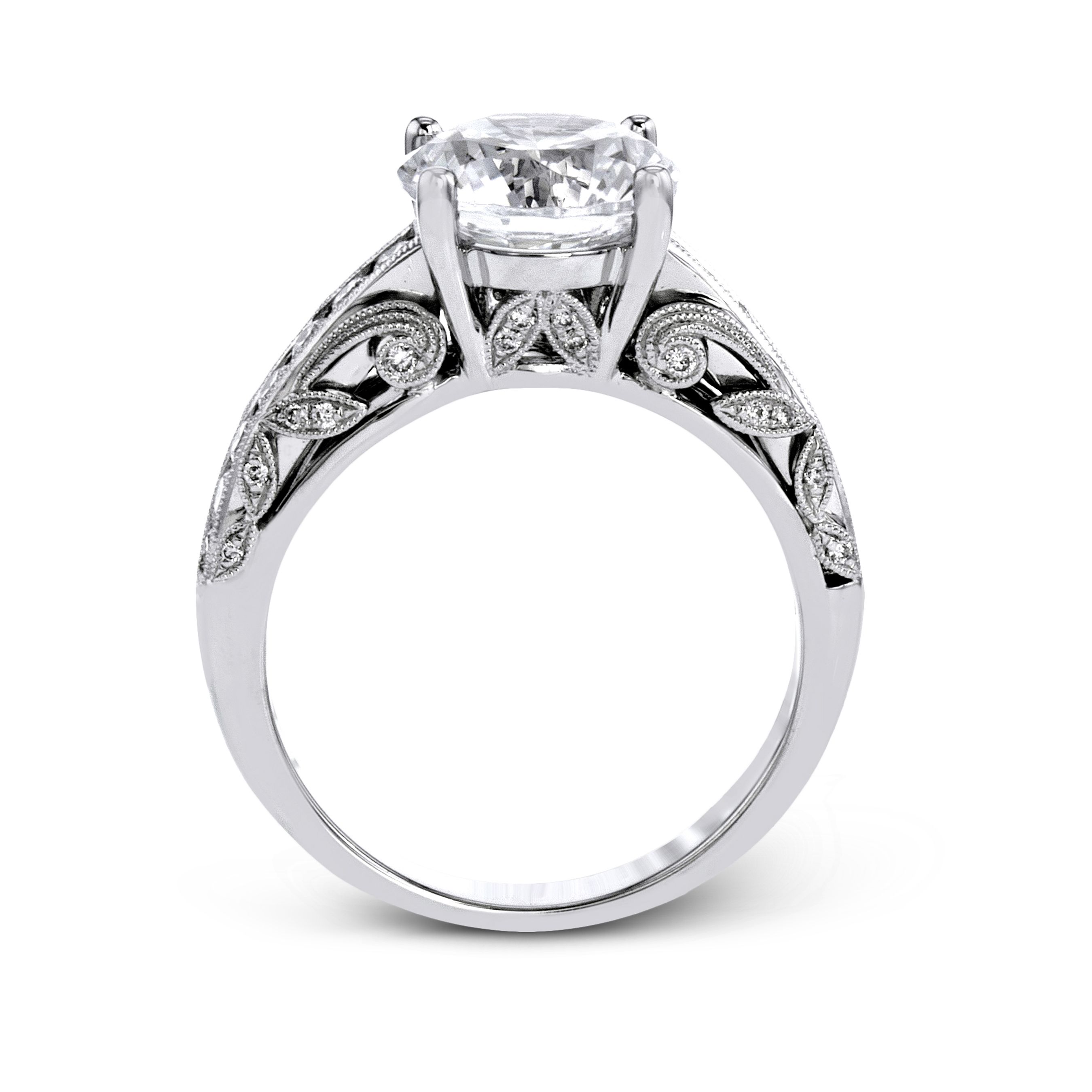 simon-g-tr622-platinum-round-cut-engagement-ring-side