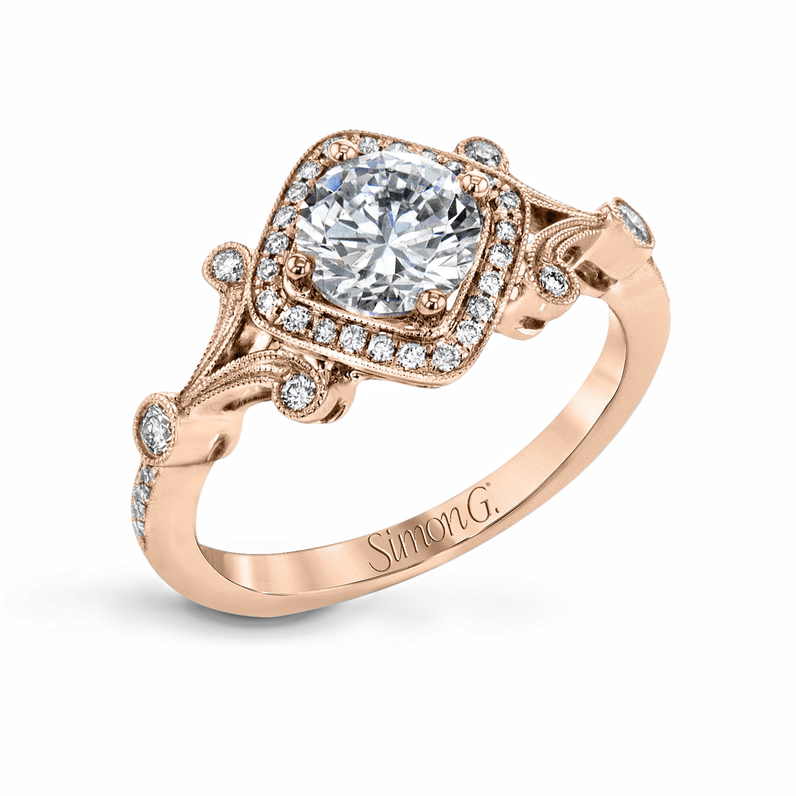 simon-g-tr656-rose-gold-antique-inspired-halo-engagement-ring