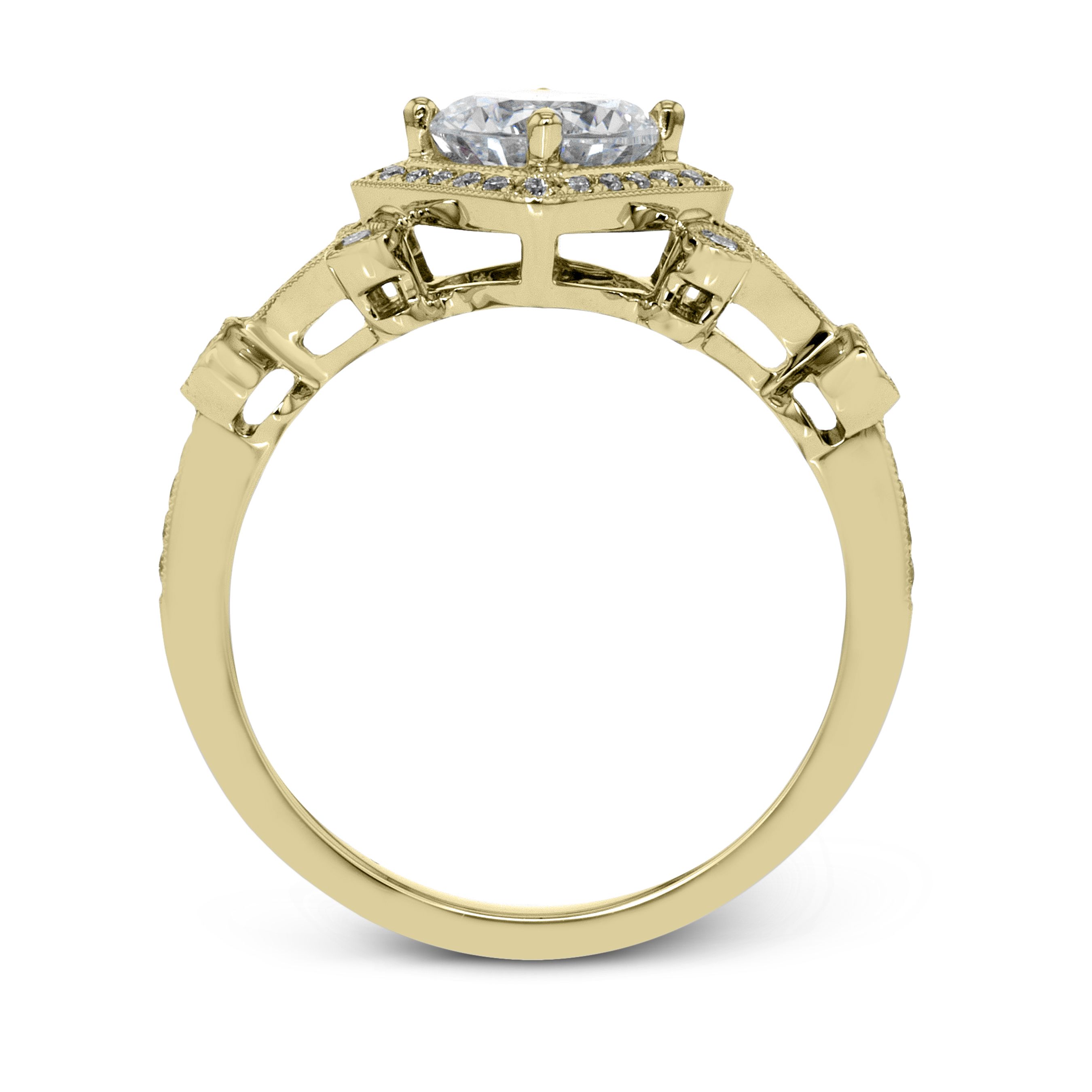 simon-g-tr656-yellow-gold-round-cut-engagement-ring-side