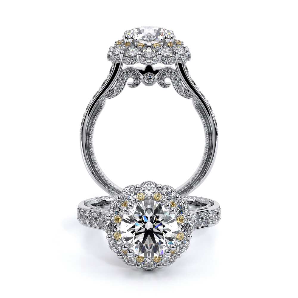 INSIGNIA-7106R Halo Engagement Ring