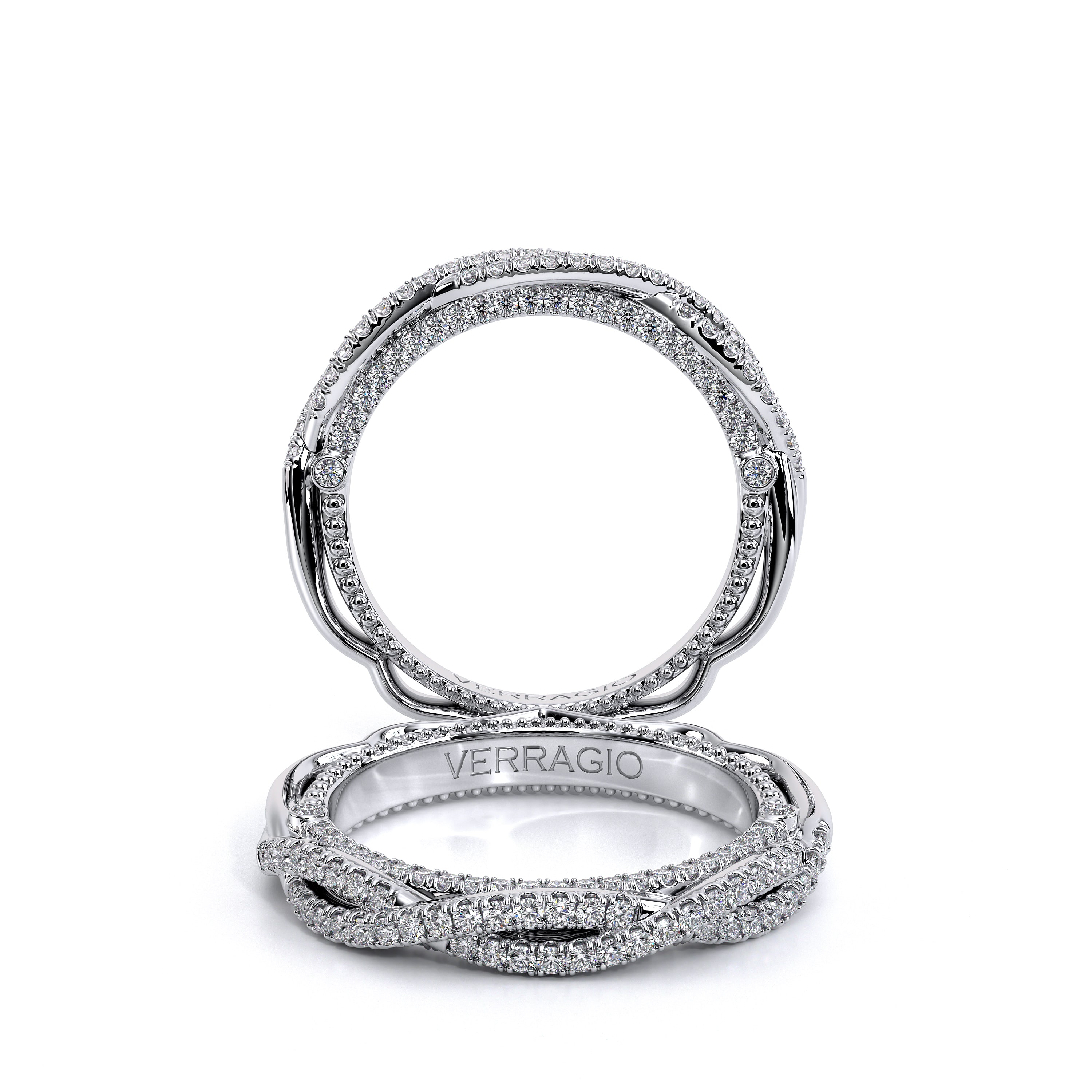 Venetian-5069w-Platinum Wedding Band