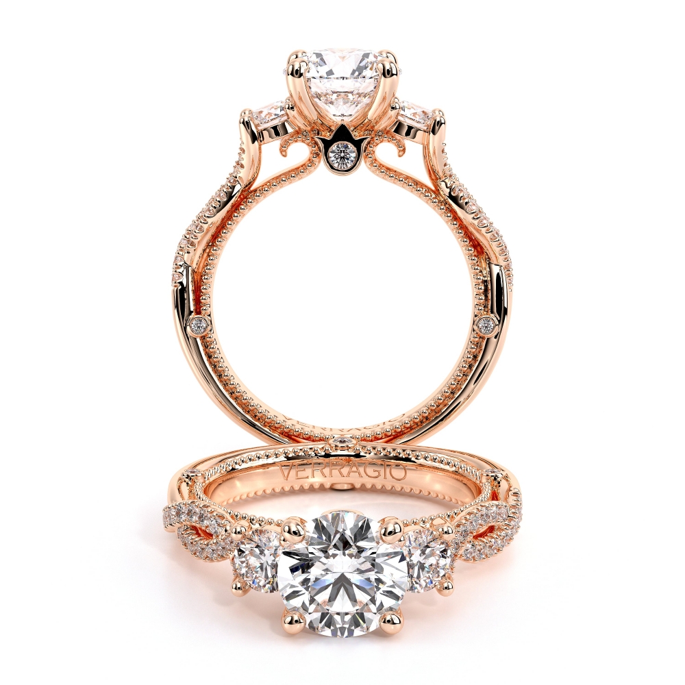 Couture-0423r-Tt-Platinum Round Three-Stone Engagement Ring