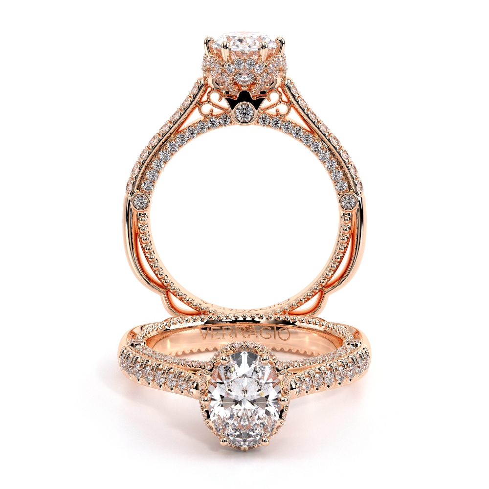 Venetian-5070dov-Platinum Oval Pave Engagement Ring
