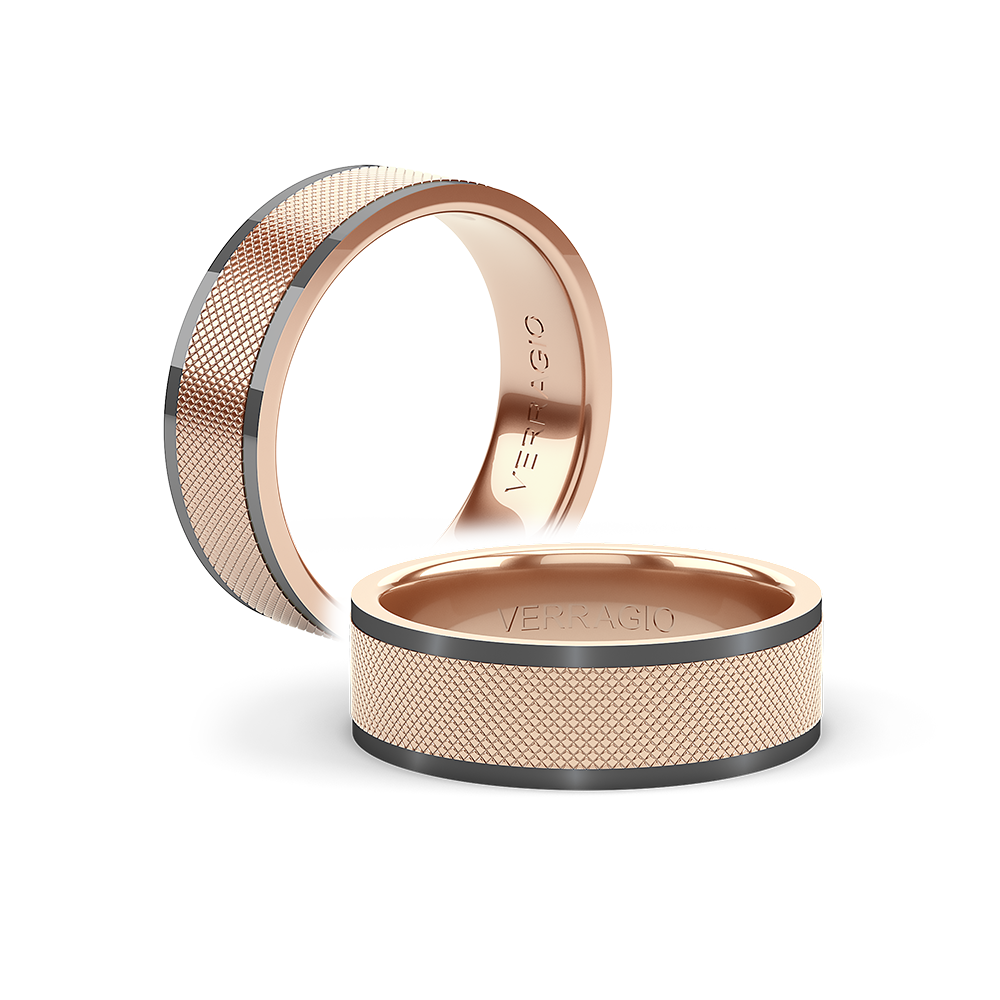 Vws-216-7-18k Rose Gold Classic Men