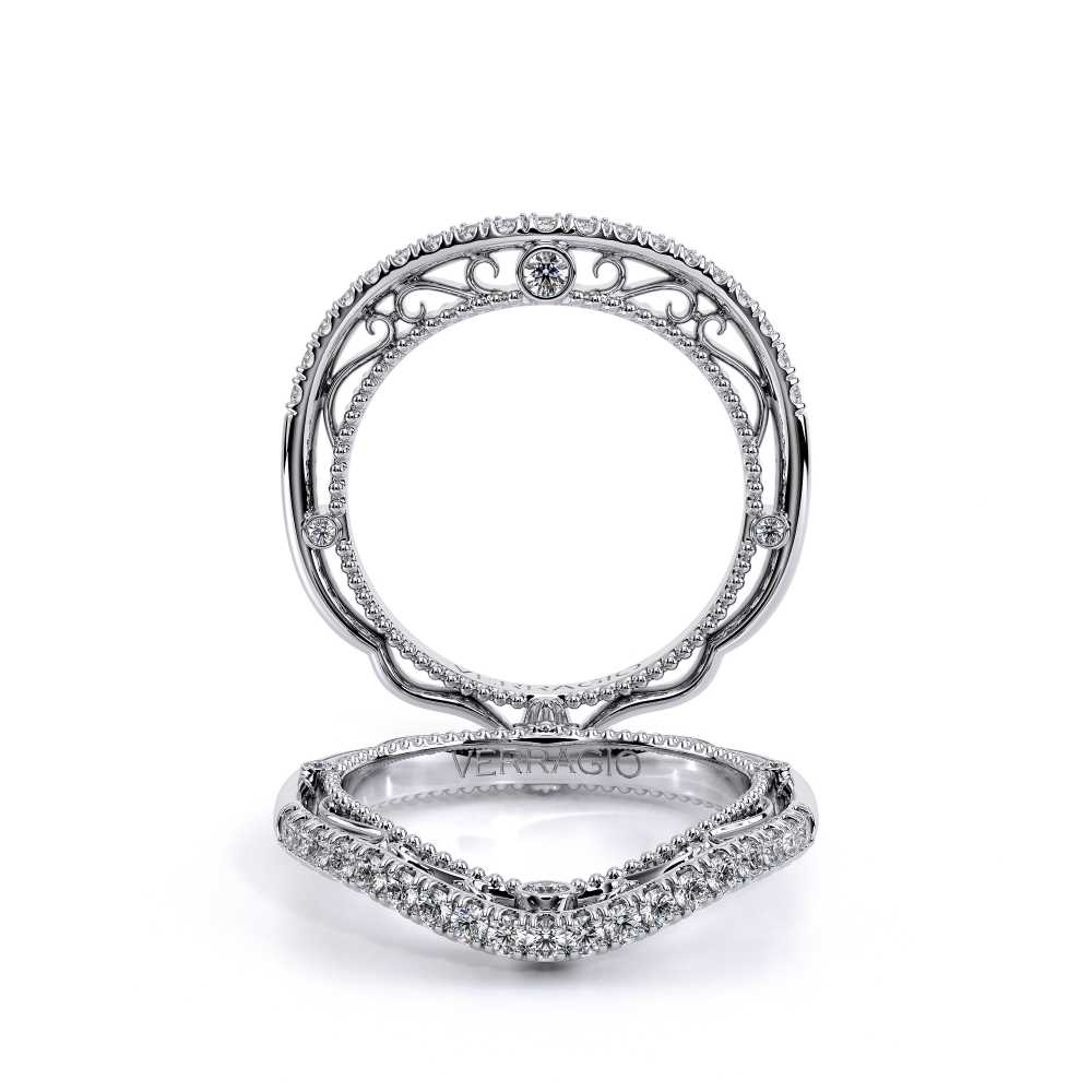 Venetian-5061w-Platinum Wedding Band