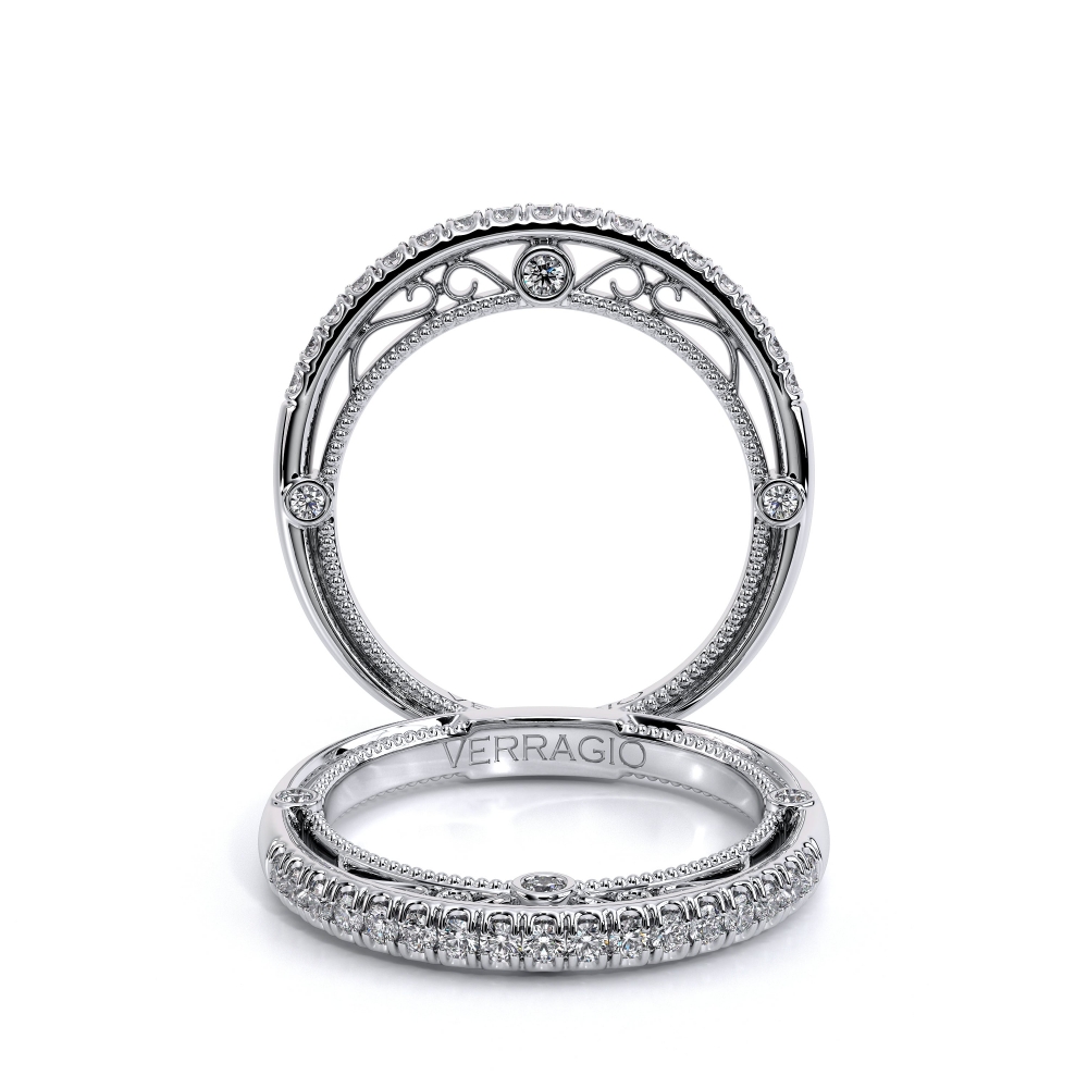 Venetian-5081w-Platinum Wedding Band
