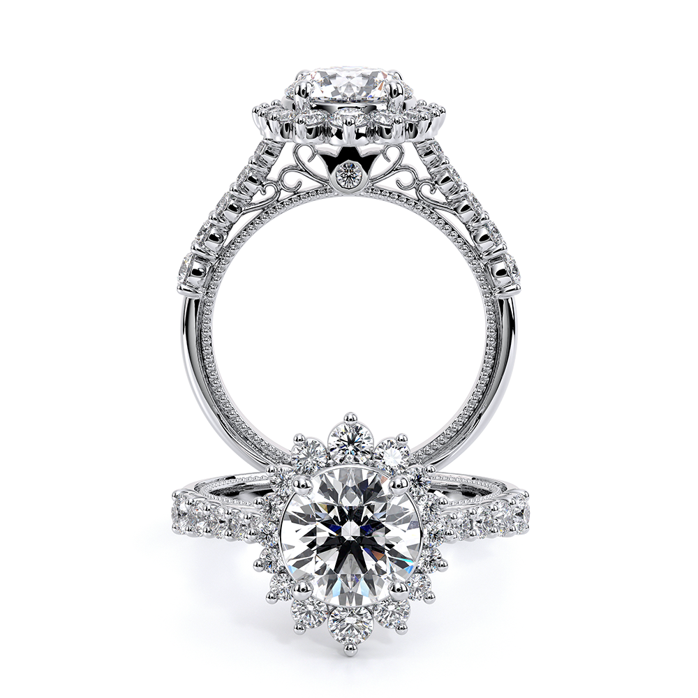 Venetian-5084r-Platinum Round Halo Engagement Ring