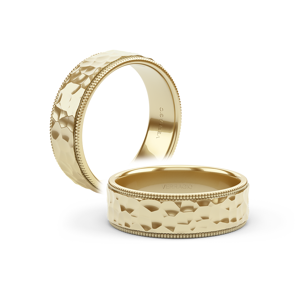 Vws-212-7-18k Yellow Gold Classic Men