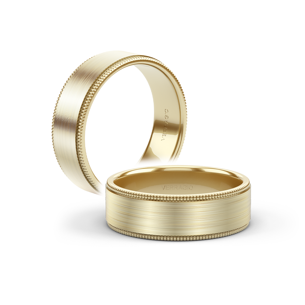 Vws-213-7-18k Yellow Gold Classic Men